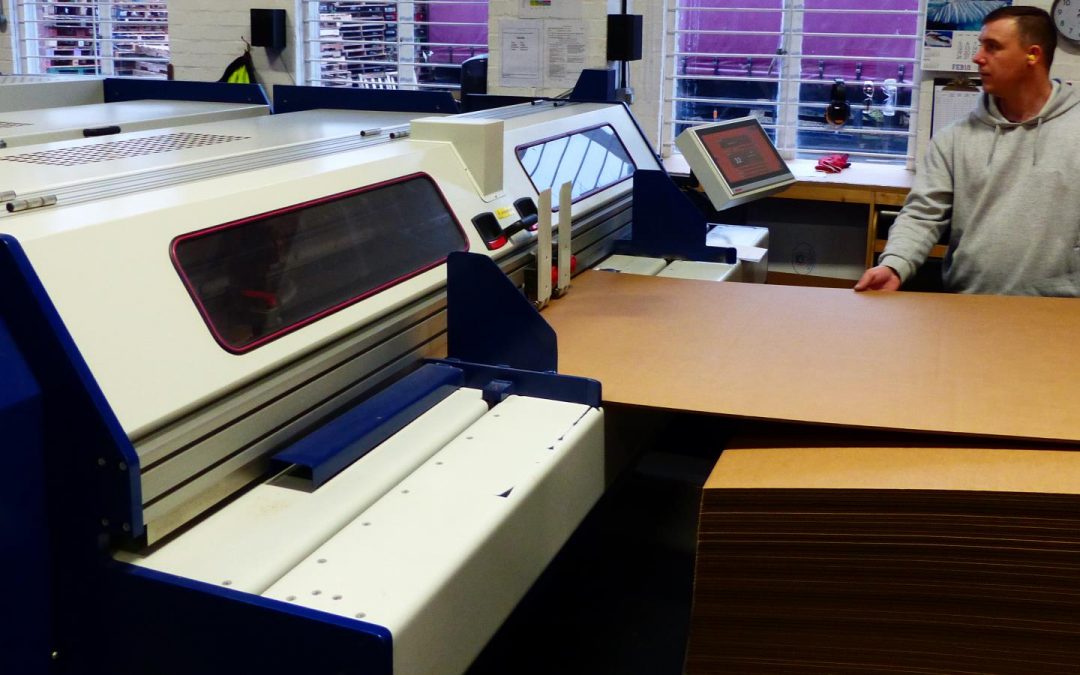 Foreman’s carton shop can produce two colour printed cartons